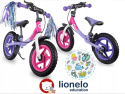 BEN Lionelo rowerek biegowy do 35kg pompowane koła 12 cali 2lata+ Pink