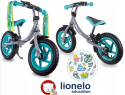 BEN Lionelo rowerek biegowy do 35kg pompowane koła 12 cali 2lata+Turquoise