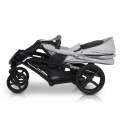 EXPRESS Euro-Cart 3w1 wózek głęboko-spacerowy z fotelikiem KITE 0-13kg - anthracite