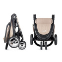 Baby Jogger City Lite Single wózek spacerowy + zestaw tacek i folia przeciwdeszczowa