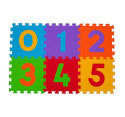 BabyOno Puzzle piankowe 6szt. litery cyfry figury