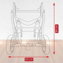SUDARI Camarelo 3w1 wózek wielofunkcyjny z fotelikiem KITE 0-13kg Polski Produkt - Su-11