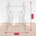SUDARI Camarelo 3w1 wózek wielofunkcyjny z fotelikiem KITE 0-13kg Polski Produkt - Su-12