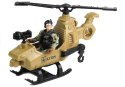LeanToys Duży Zestaw Militarny + Czołg Helikopter Motocykl
