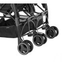 Dana For 2 Maxi-Cosi + 2 x fotelik Cabrio Fix - bliźniaczy wózek spacerowy vivid red