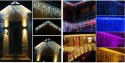 Lampki świąteczne zewnętrzne LED na altane 3x3m