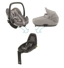 JADE Maxi-Cosi i-Size gondola do przewożenia dzieci w samochodzie - Sparkling Grey
