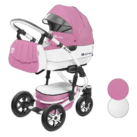 BabyActive SHELL-EKO 3w1 wózek głęboko-spacerowy + fotelik samochodowy