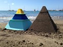 Formy do budowania piramid z piasku Quut - Pira