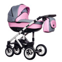 NEW MELODY 3w1 Paradise Baby wózek wielofunkcyjny z fotelikiem CARLO 0-10kg - Polski Produkt NEW MEL-4
