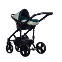 NEW MELODY 3w1 Paradise Baby wózek wielofunkcyjny z fotelikiem CARLO 0-10kg - Polski Produkt NEW MEL-7