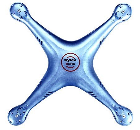 Obudowa niebieska - X5HC-01B - POSERWISOWA (przekładnie, LED, osłony)