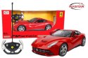 Ferrari F12 RASTAR 1:14 RTR (zasilanie na baterie AA) - Czerwony