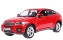 BMW X6 Rastar 1:14 RTR (zasilanie na baterie AA) - Czerwony