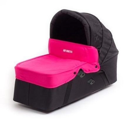 Gondola do wózka EASY TWIN Baby Monsters + zestaw kolorystyczny Pink