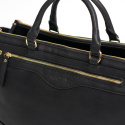 CARLA JOISSY to niezwykła torba dla Mamy o wyglądzie damskiej torebki - Black/Gold