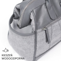 EMMA JOISSY to pojemna, torba dla mamy w modnej odsłonie - Grey Melange
