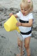 Składane wiaderko do wody i piasku Scrunch Bucket - Żółty