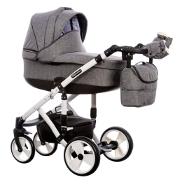 MAGNETICO 3w1 Paradise Baby wózek wielofunkcyjny z fotelikiem KITE 0-13kg - Polski Produkt - MG-2