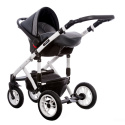 NEW MELODY 3w1 Paradise Baby wózek wielofunkcyjny z fotelikiem CARLO 0-10kg - Polski Produkt NEW MEL-3