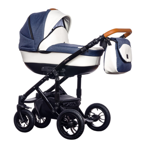 NEW MELODY Paradise Baby wózek z gondolą i fotelikiem CARLO 0-10kg - Polski Produkt - MEL-2
