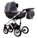 NEW MELODY Paradise Baby wózek z gondolą i fotelikiem CARLO 0-10kg - Polski Produkt - MEL-3
