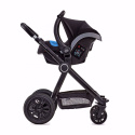 Kinderkraft Wózek Wielofunkcyjny 3w1 VEO - Black/Gray