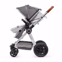 Kinderkraft Wózek Wielofunkcyjny 3w1 VEO - Gray
