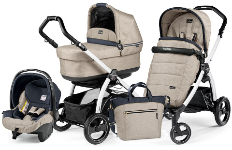 BOOK S POP-UP COMPLETO MODULAR 3w1 Peg Perego - luxe beige