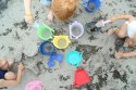 Składane wiaderko do wody i piasku Scrunch Bucket - Błękitny