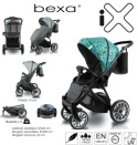 iX Bexa wózek spacerowy na piankowych kołach Produkt Polski - ix13 Copper