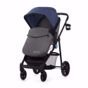 JULI Kinderkraft wózek wielofunkcyjny 3w1 z fotelikiem 0-13 kg - DENIM