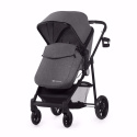 JULI Kinderkraft wózek wielofunkcyjny 3w1 z fotelikiem 0-13 kg - GRAY