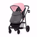 JULI Kinderkraft wózek wielofunkcyjny 3w1 z fotelikiem 0-13 kg - PINK