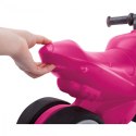 BIG Różowy Motorek Biegowy Jeździk Dla Dziewczynki do 30kg