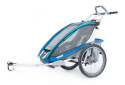 THULE Chariot CX1, przyczepka rowerowa - niebieski  
