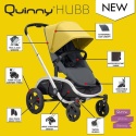 Quinny HUBB DUO Podwójny zakupowy wózek spacerowy - Orche on Graphite