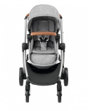 ZELIA Maxi-Cosi 3w1 wózek głęboko-spacerowy - można przekształcić gondolę w siedzisko spacerowe NOMAD GREY + Cabrio Fix Gratis
