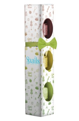 Zestaw 3 lakierów do paznokci dla dzieci Snails Mini - Fashion