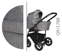 Q9 3w1 Baby Merc wózek dziecięcy z fotelikiem 0m+ kolor Q9/178B