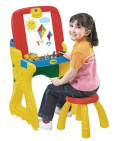 Play’n Fold 2w1 Crayola stolik z krzesełkiem Abakus Baby