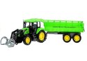 Traktor Gigant z Przyczepą + Wymienne Łyżki