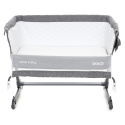 DOLCE Coto Baby łóżeczko dostawne spanie z dzieckiem 0m+ kolor 06 Grey