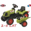 FALK Traktor CLAAS ARION 410 z przyczepą mały