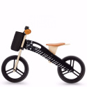 RUNNER VINTAGE Kinderkraft rowerek biegowy z akcesoriami - BLACK