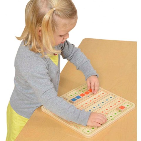 Nauka Dodawania I Odejmowania Tabliczka Edukacyjna Masterkidz Montessori