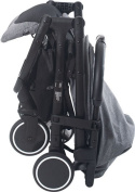 AXKID Life 2w1 kompaktowy wózek wielofunkcyjny - black