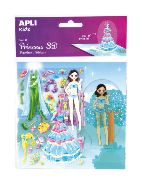 Naklejki 3D Księżniczka Apli Kids - Noa