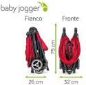 Baby Jogger City Mini Zip wersja spacerowa 7,3kg + folia uniwersalna GRATIS - Teal