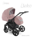 BALEO Camarelo 3w1 wózek wielofunkcyjny z fotelikiem KITE 0-13kg Polski Produkt kolor Pink